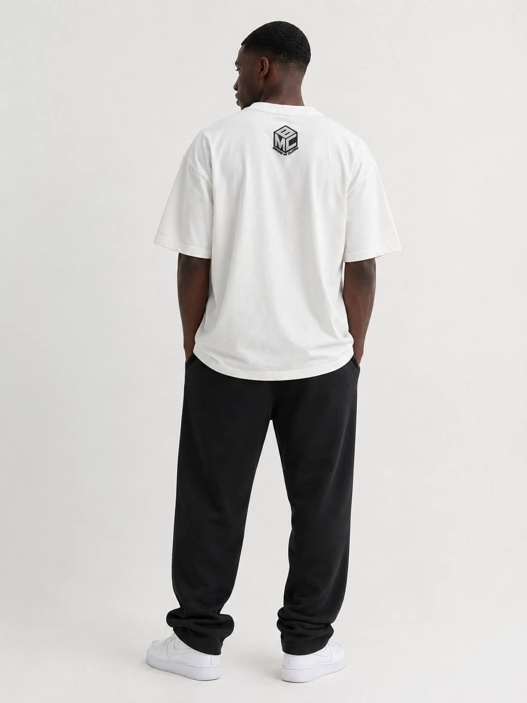 Realistic Graphic Tee White