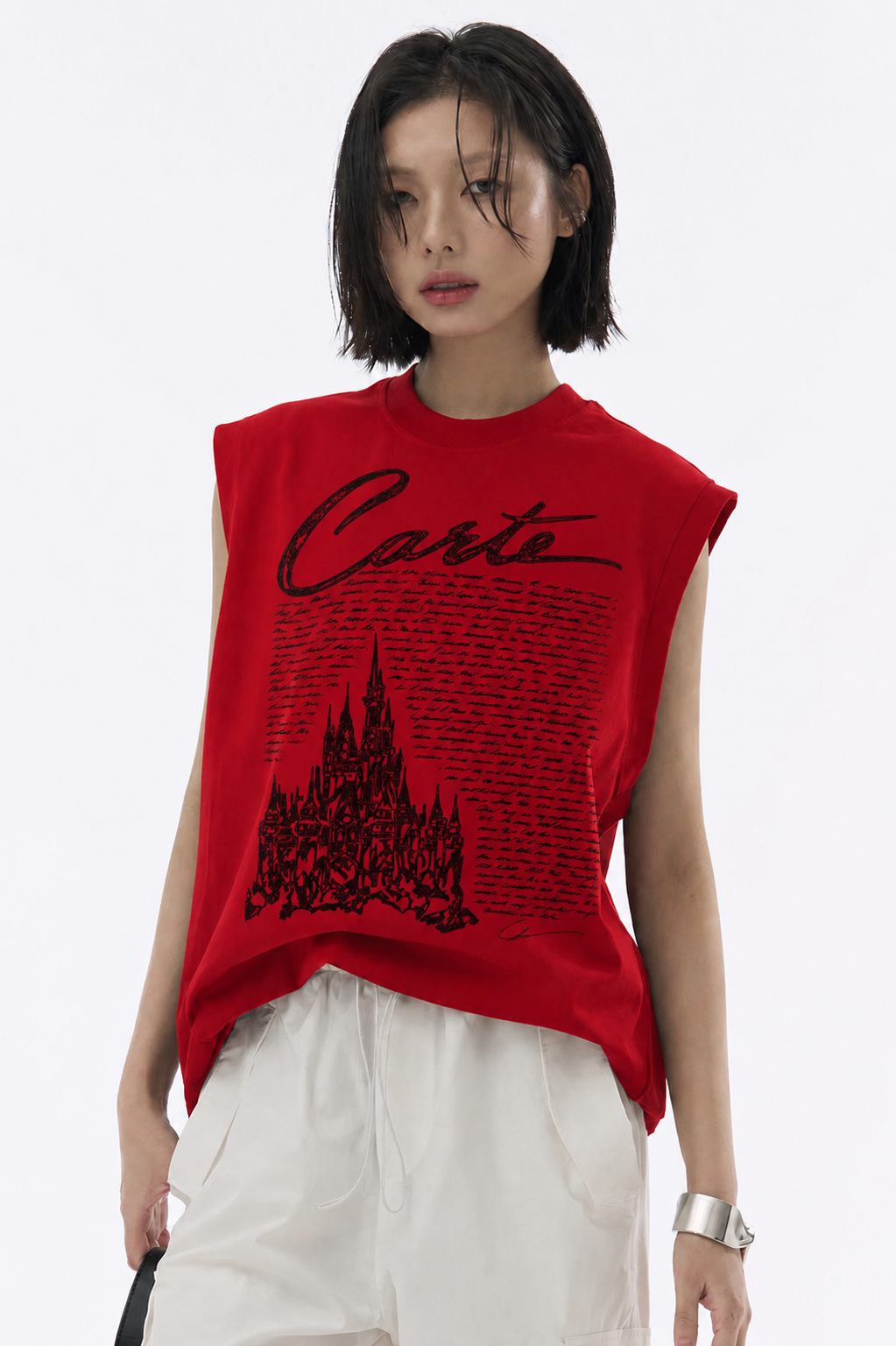 Create Tank Tees Red