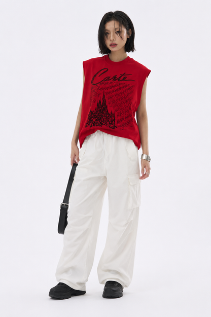 Create Tank Tees Red
