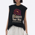 Island Breeze Tank Tees Black