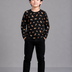 Kids Boys T-Shirt - Black (KBAW25TR8)