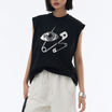 Watchful Eye Tank Tees Black