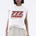 Pole Position Tank Tees White