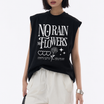 After Rain Tank Tees White Black