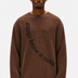 Crossfire Waffle Tee Brown
