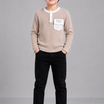Kids Boys T-Shirt - Beige (KBAW25TR20)