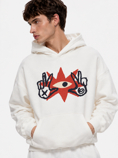 Street Vision Hoodie White