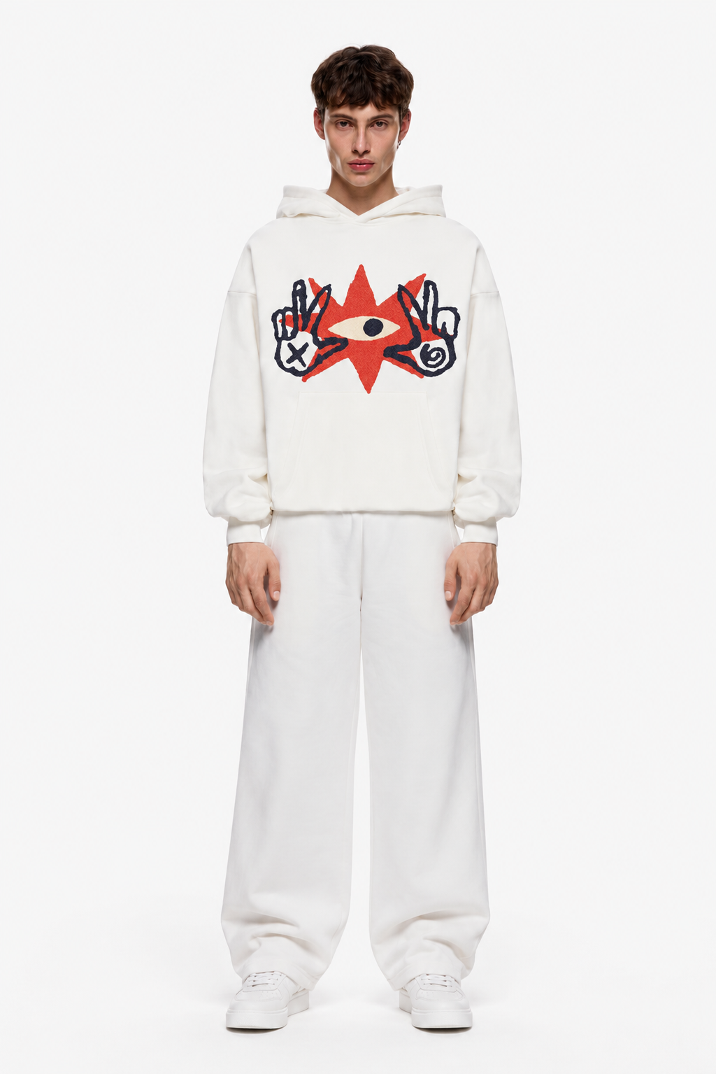 Street Vision Hoodie White