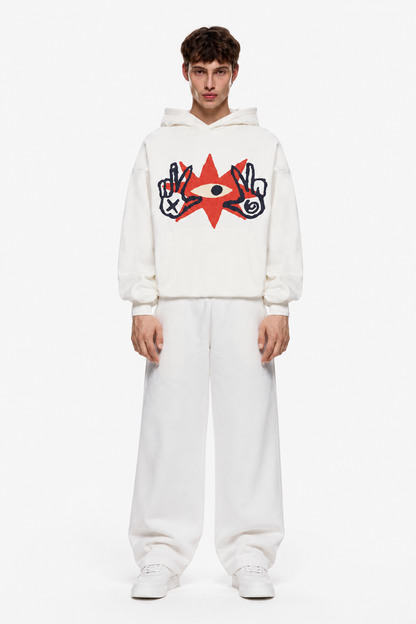 Street Vision Hoodie White