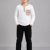 Kids Boys T-Shirt - Off White (KBAW25TR19)