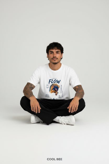 Betta Flow Tee White