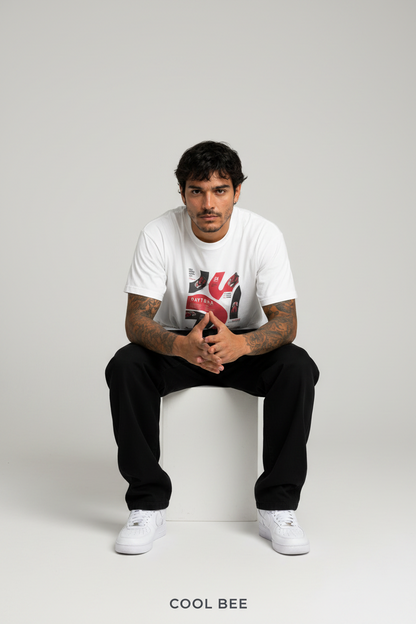 Daytona Tee White