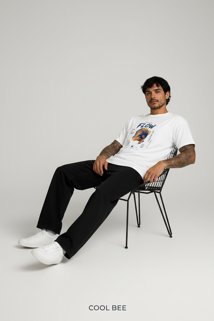 Betta Flow Tee White