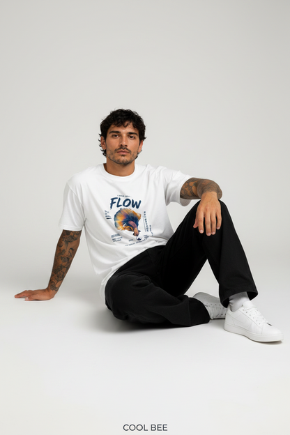 Betta Flow Tee White