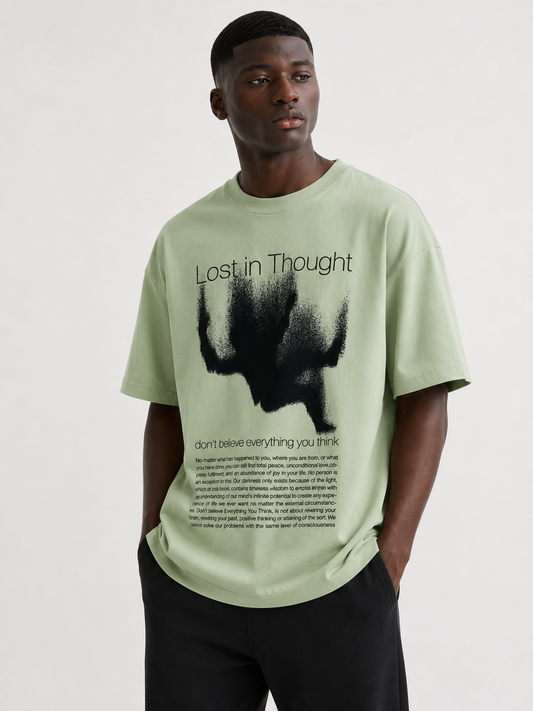 Lost in Thought Tee Green