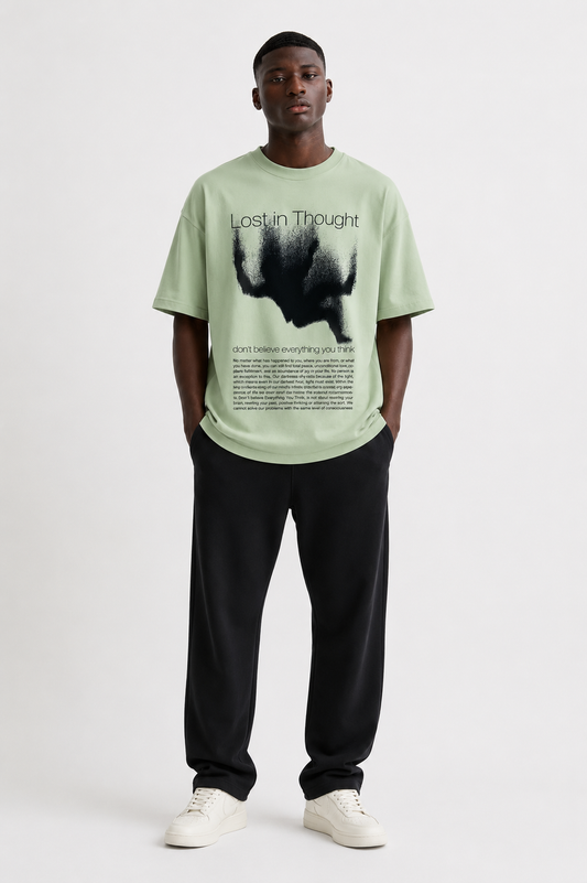Lost in Thought Tee Green