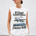 Leave Now Tank Tees White