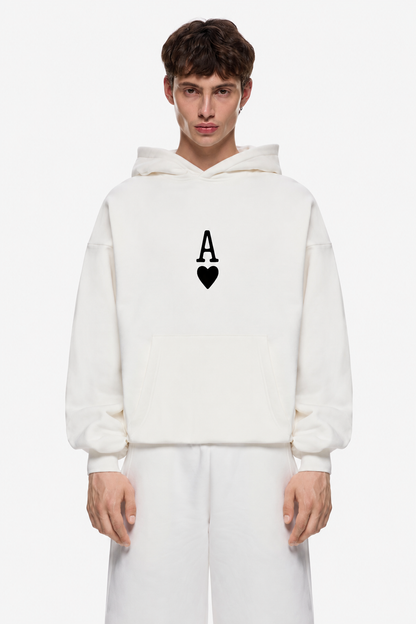 Heartline Hoodie White