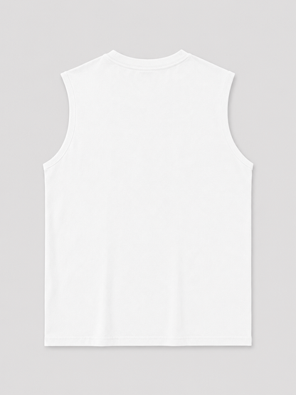 Leave Now Tank Tees White