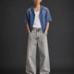 Concrete Wash Jeans Grey
