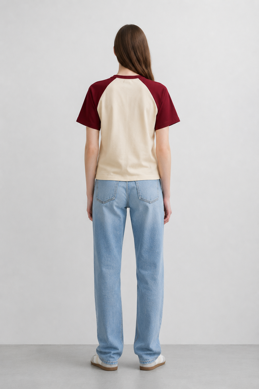 Street Bites Raglan Tee Beige