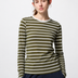 Olive Stripe Full Sleeve Tee