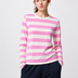 Pink Stripe Full Sleeve Tee
