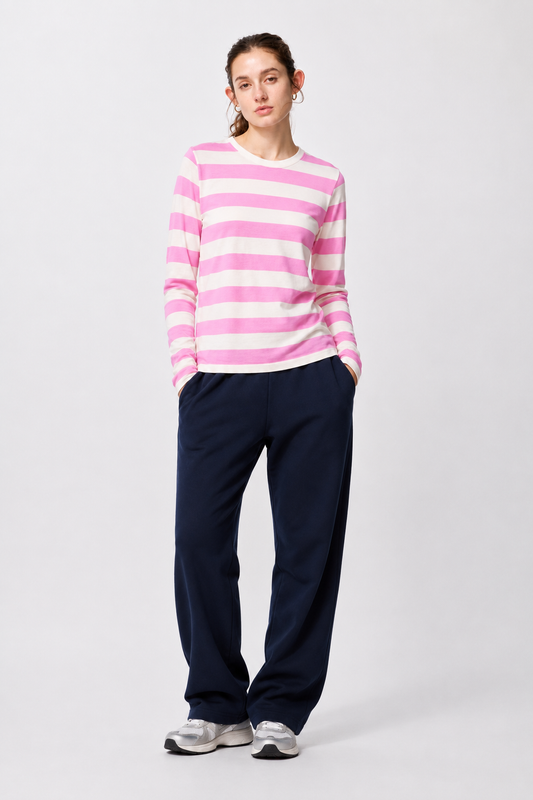 Pink Stripe Full Sleeve Tee – Coolbee Store, photo 2 of 5