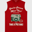 Take Picture Tank Tees Red