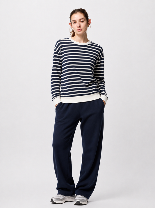 Navy Stripe Full Sleeve Tee – Coolbee Store, photo 2 of 5
