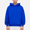 Solid Hoodie Blue