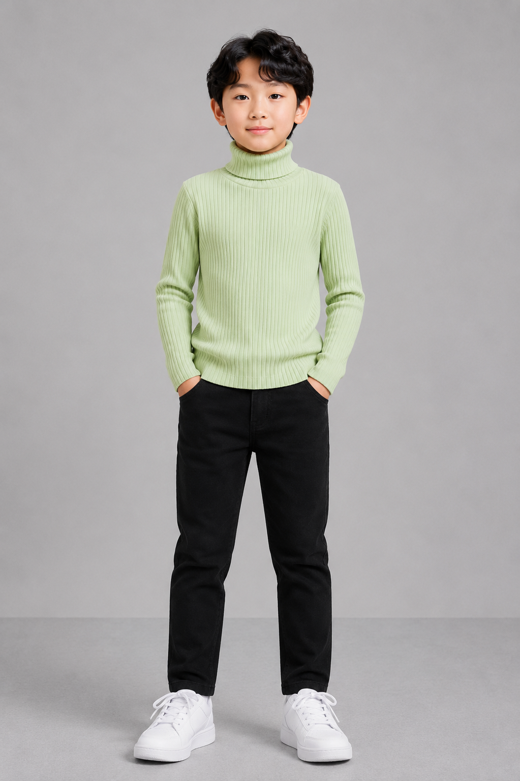 Coolbee Store Kids Boys T-Shirt - Sea Green (KBAWE15) – front view