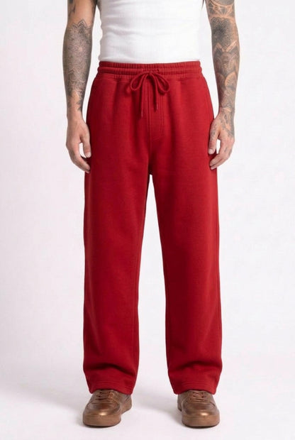 Cool Bee Joggers Red for Men - Red Joggers Casual Streetwear India