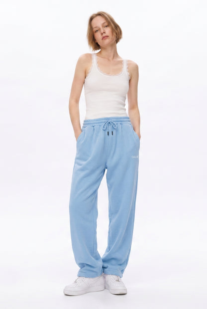 Cool Bee Joggers Sky Blue for Women - Joggers Casual Streetwear India - Lifestyle View