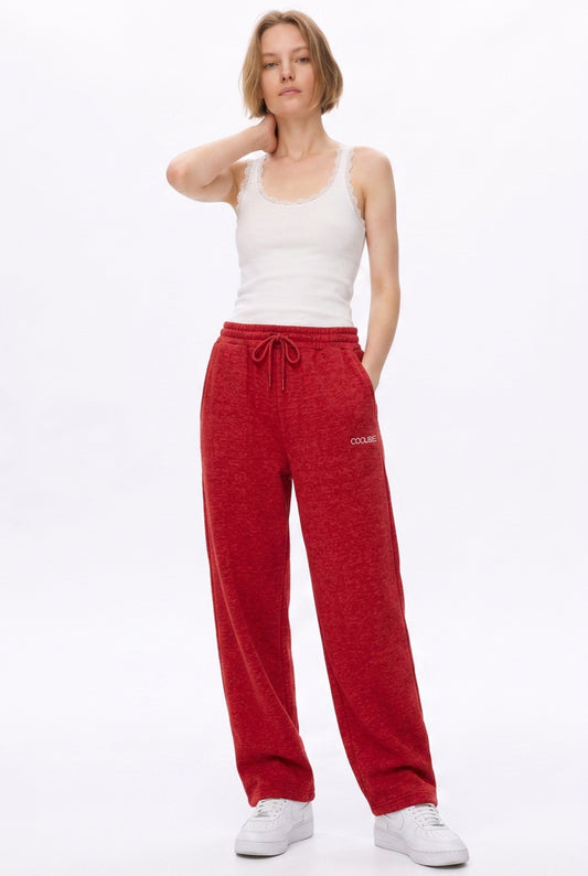 Cool Bee Joggers Red Milange