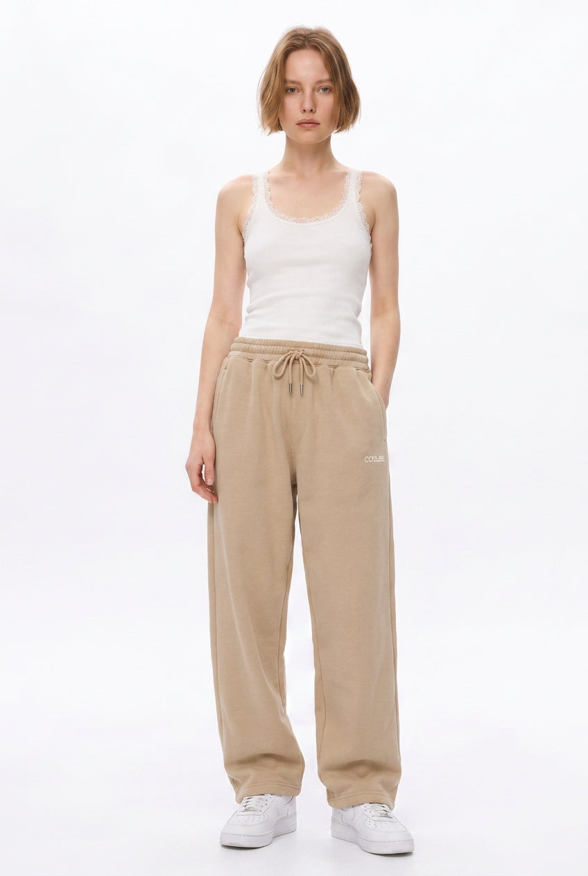 Cool Bee Joggers Beige
