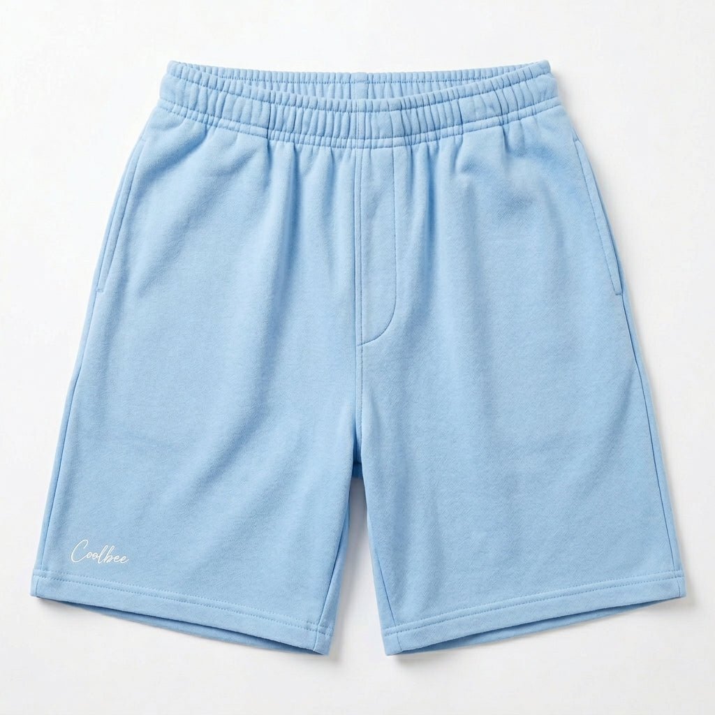 Cool Bee Regular Fit Shorts Sky blue for Women - Sky blue Regular Fit Casual Shorts India - Lifestyle View