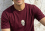 Essential Cotton Crew Neck T-Shirt Maroon