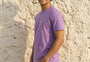 Essential Cotton Crew Neck T-Shirt Light Purple
