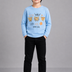 Kids Boys T-Shirt - Blue (KBAW25TR3)