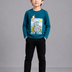 Kids Boys T-Shirt - Teal (KBAW25TR5)