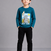 Kids Boys T-Shirt - Off White (KBAW25TR6)