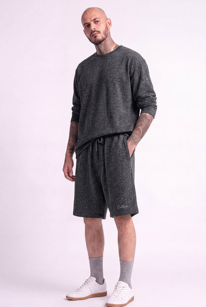 Cool Bee Regular Fit Shorts Antara Milange for Men - Shorts Summer Casual India - Lifestyle View
