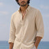 Linen Casual Shirt Beige