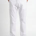 Linen Travel Pants White